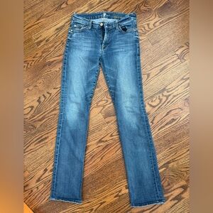 7 For All Mankind Classic Blue Jeans